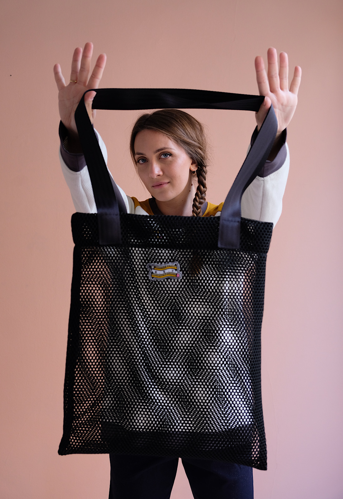 Lampone Borsa shopper - featuring Hey Graphic