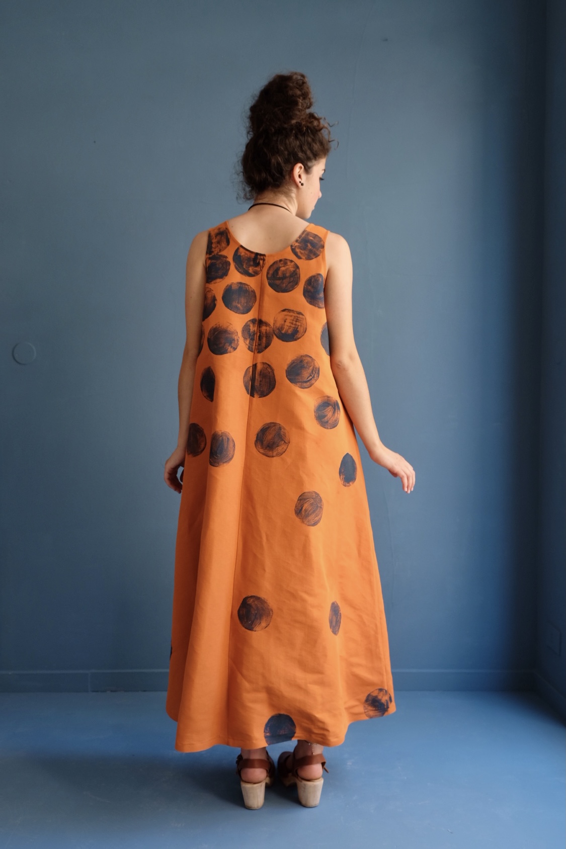 Girasole abito a pois grandi - immagine 4