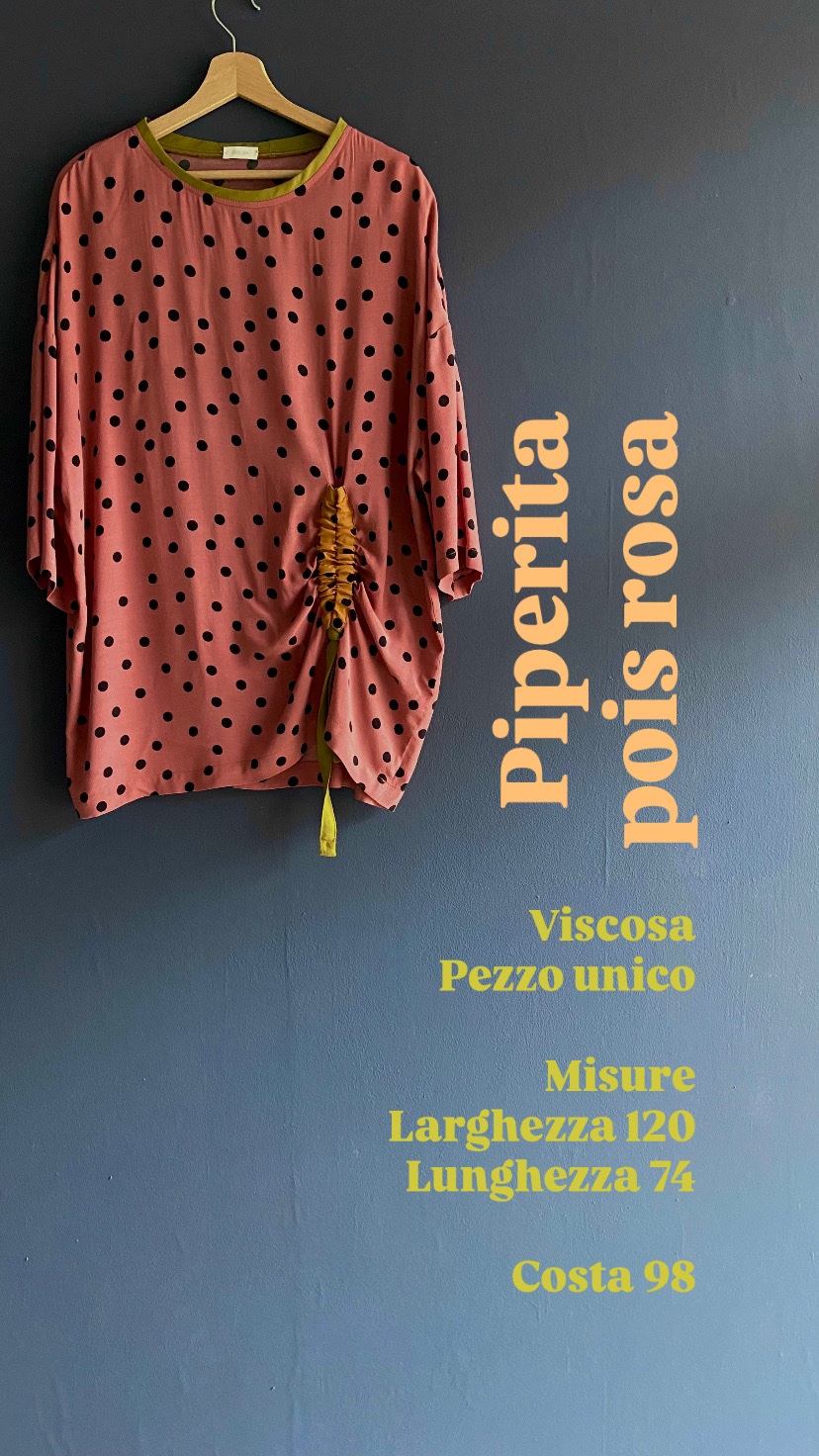 Piperita casacca in viscosa - immagine 2