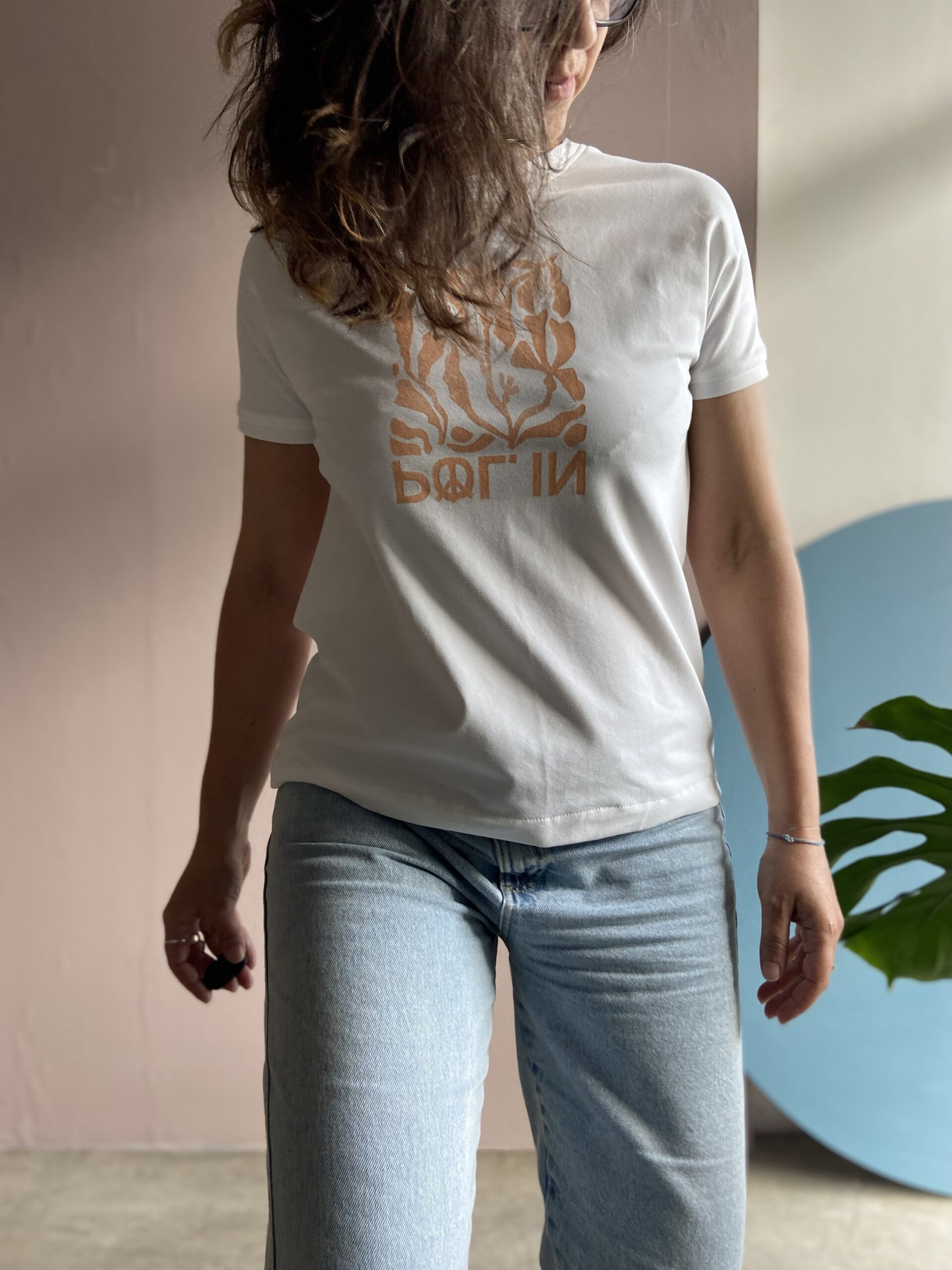 Pilosella T-shirt bianca