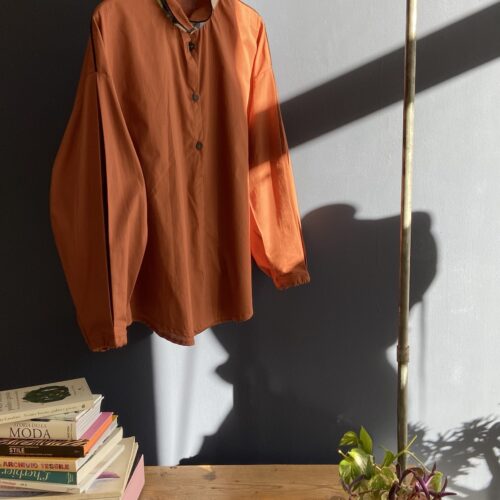 Camicia Artemisia tinta mattone