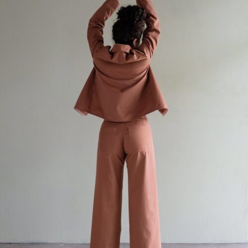 Verbena pantalone terracotta